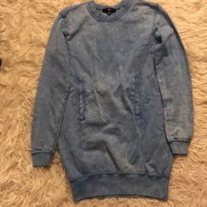 Missguided denim sweater